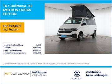 Volkswagen Leasingangebot: Volkswagen T6.1 California TDI 4MOTION OCEAN EDITION