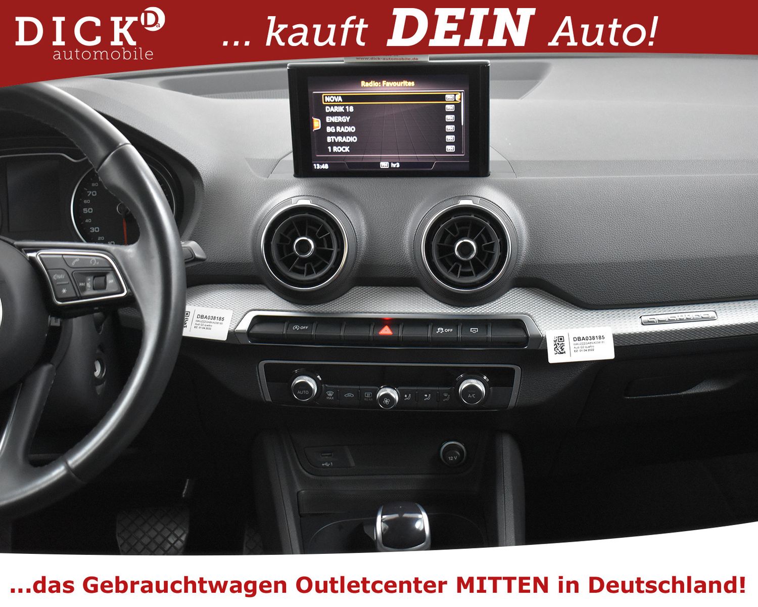 AUDI Q2 35d Quatt S-Tr. >LED+KLIMAUT+MFL+APS+DAB+ACC - Image 14