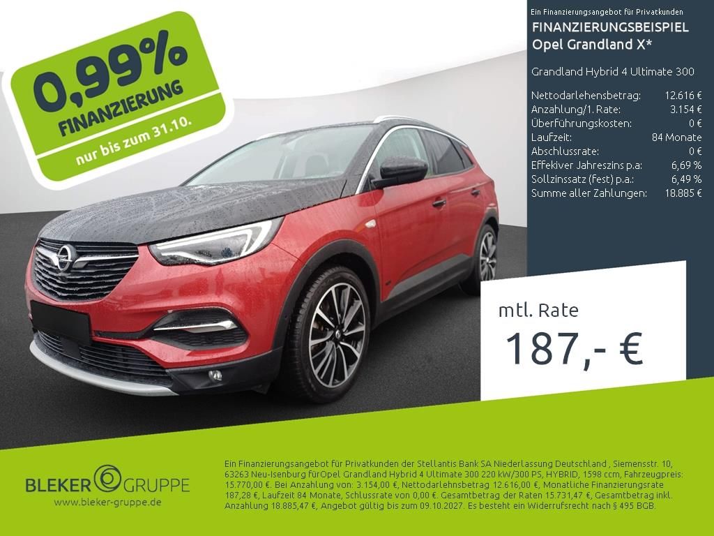 Opel Grandland X Grandland Hybrid 4 Ultimate 300
