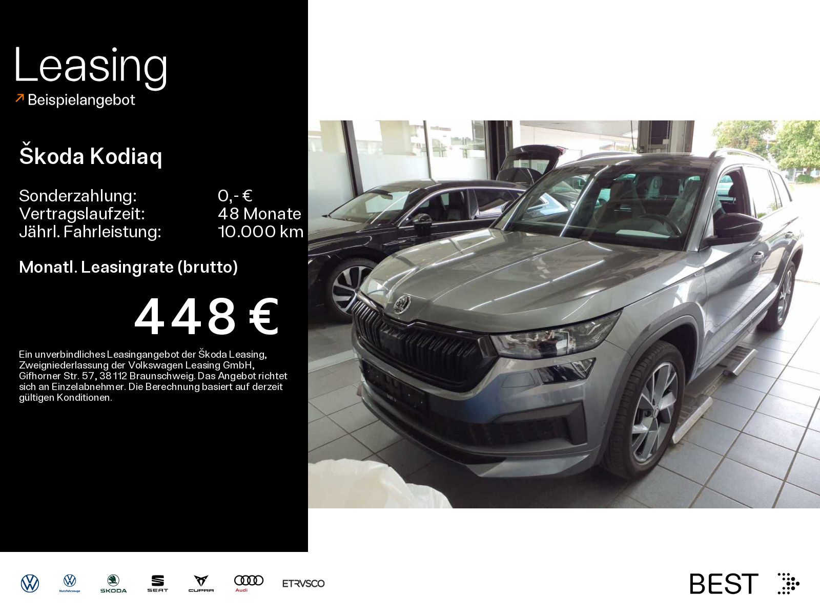 Skoda Kodiaq 2.0 TSI DSG 4x4 Sportline*PANO*ASSIST*7SI
