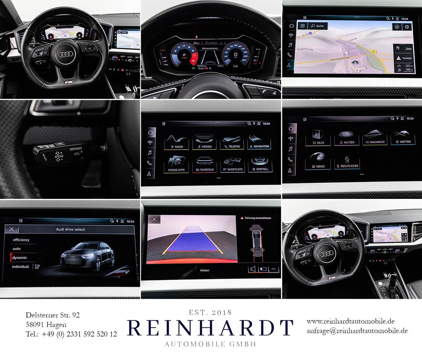 Audi A1 40TFSi 2x S LINE/EDITION ONE/BLACK/ACC/KAM., миниатюра 19