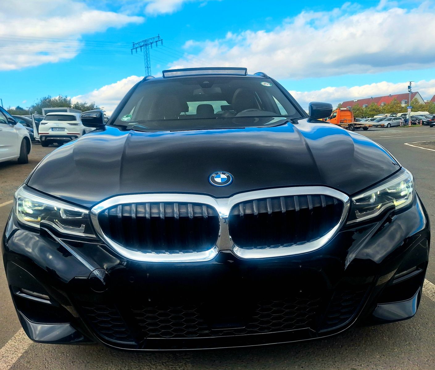 BMW 320e*M-Paket*Nav*Pano*Elek.Sitz*Leder*SHZ*ACC*AH imagem 3