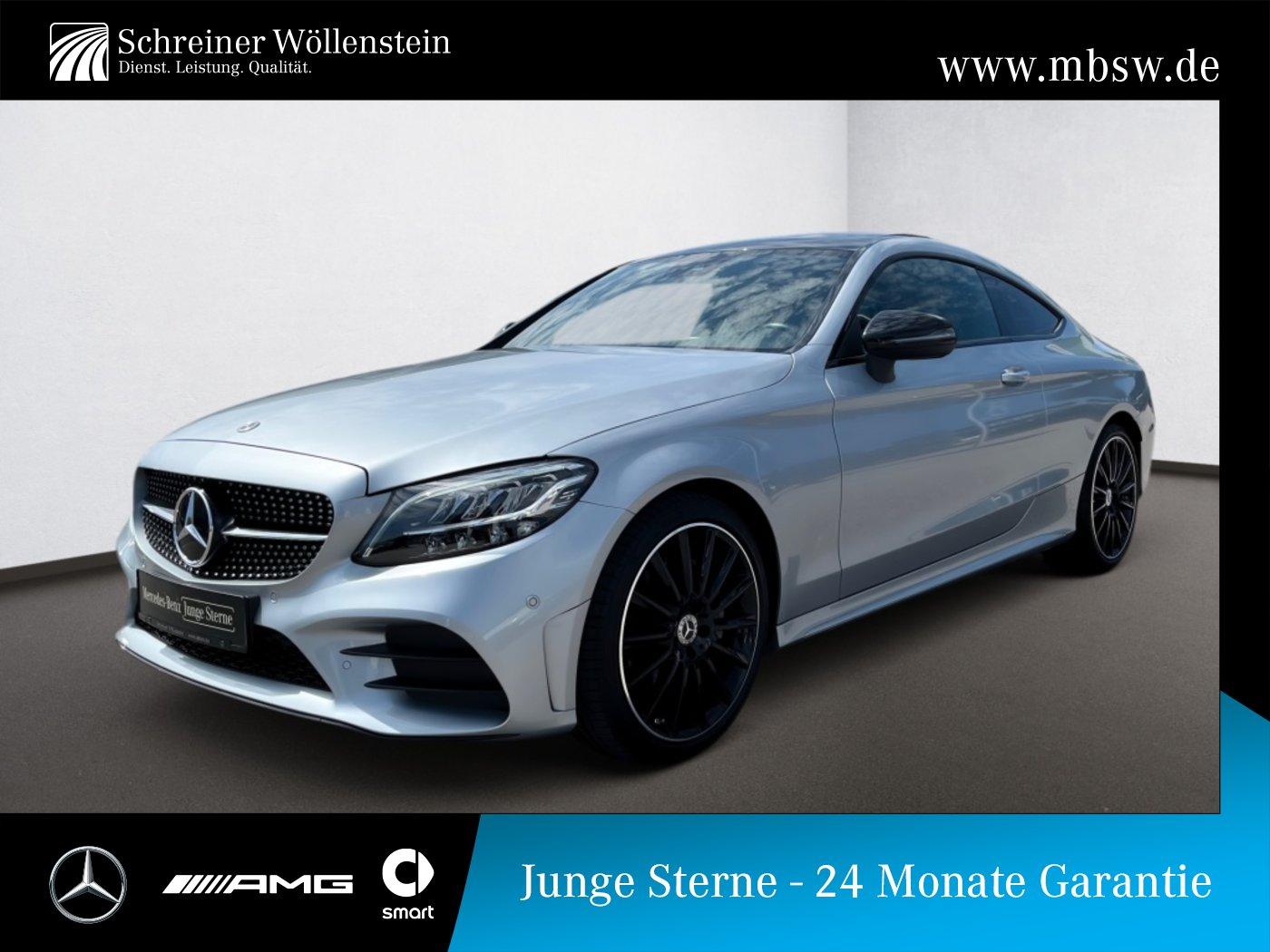 Mercedes-Benz C 200 Coupé AMG*Night*Pano*19*DISTRONIC*KeyGo*AS