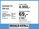 Nissan Qashqai 1.6 360 4x2 7-SITZER *PANO*NAVI*PDC*LM18 - Nissan Gebrauchtwagen in Augsburg