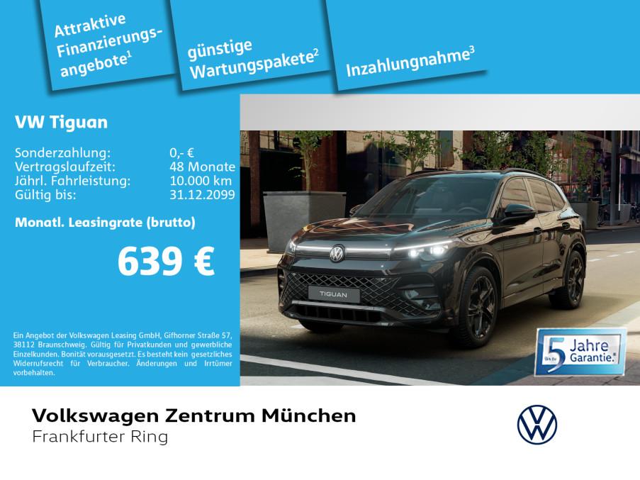 Volkswagen Tiguan R-Line 2.0 TSI 4MOT Leder AHK Pano IQ.Lig