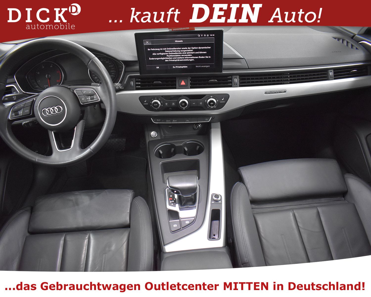AUDI A4 Av 45d Quatt Tipt Sport LEDER+SHZ+NAV+LED+ACC - Image 8