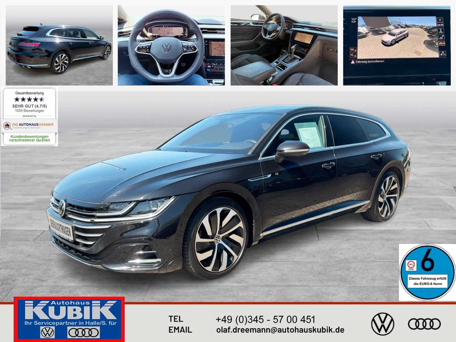 Volkswagen Arteon Shootingbrake 2.0 TDI R-Line DSG+DCC+360+