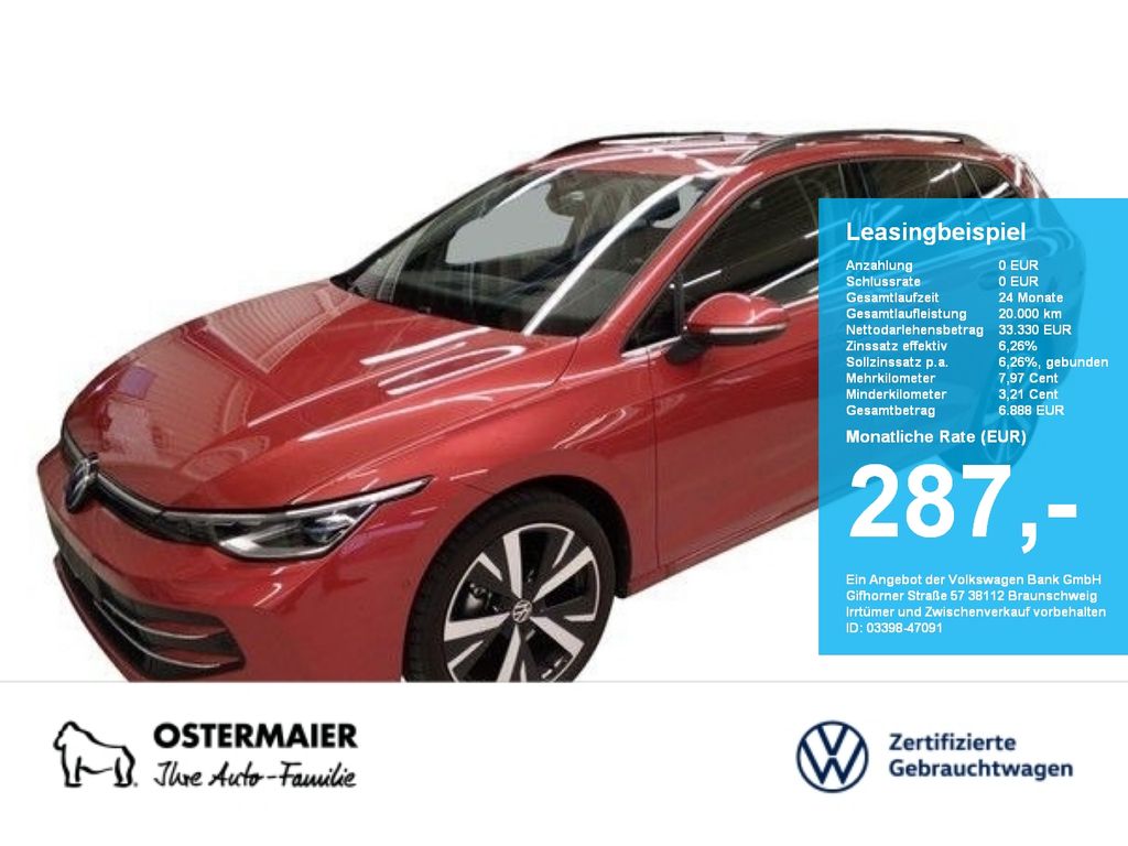 Golf VIII Variant STYLE 1.5eTSI 150PS DSG NP.52t