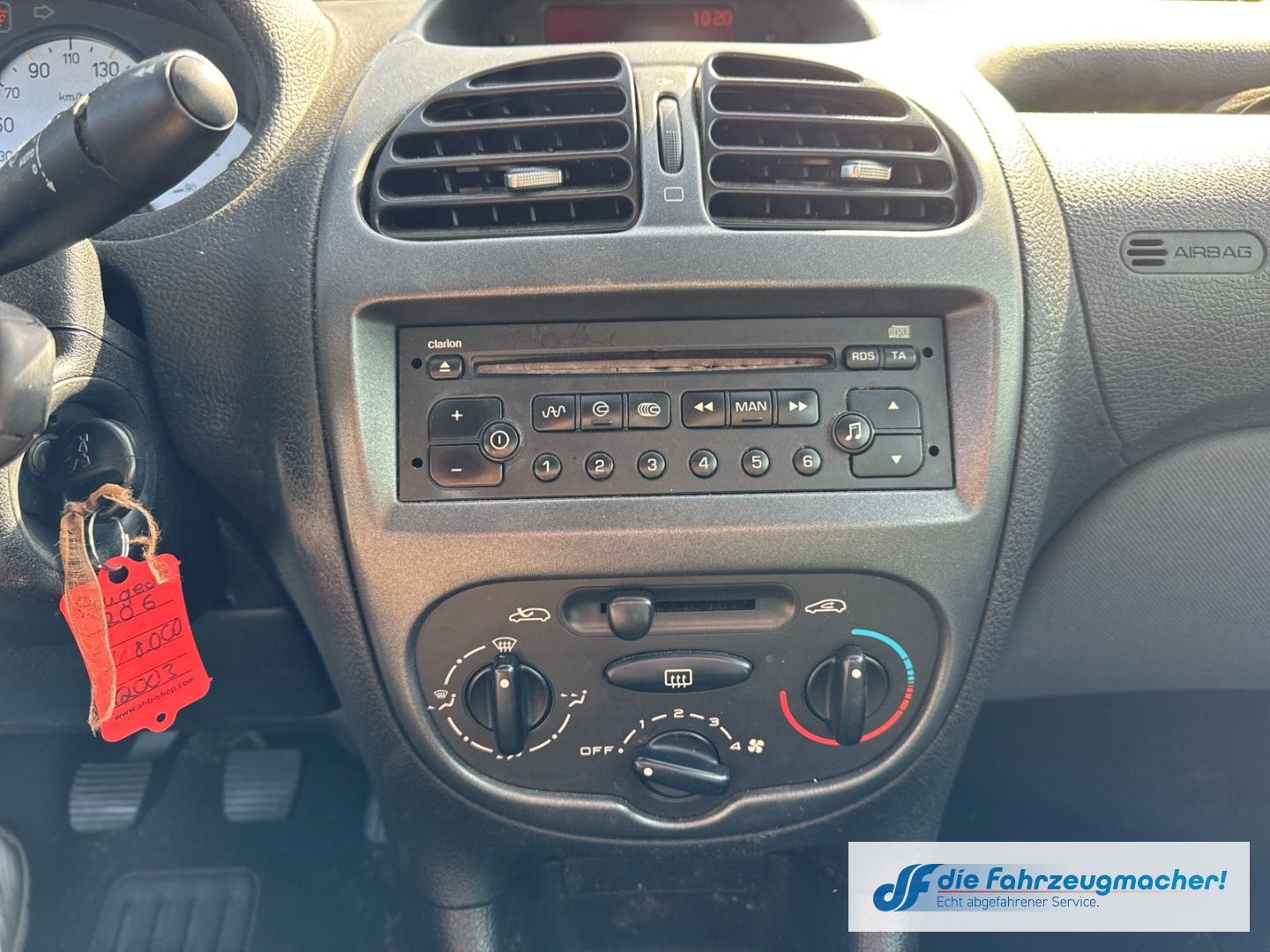 Fahrzeugabbildung Peugeot 206 Cabriolet CC El. Verdeck Sportsitze*EXPORT