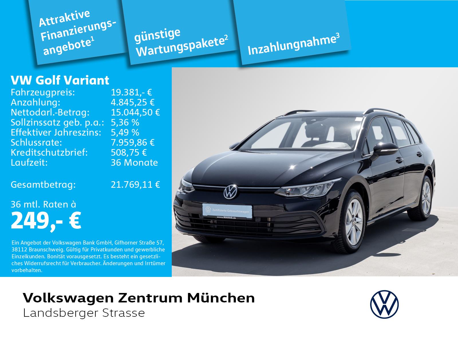 Volkswagen Golf VIII Variant Life 1.0 eTSI ACC LED Navi Rea, миниатюра 25