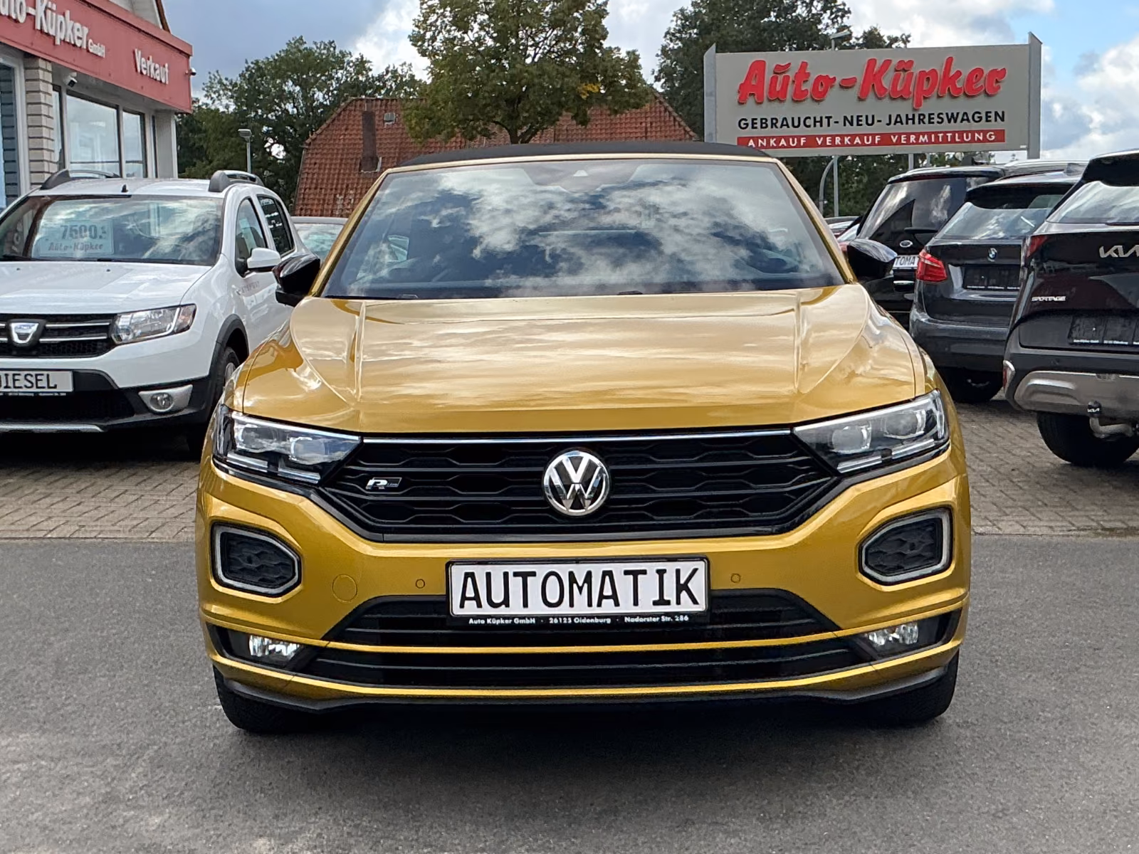 Volkswagen T-Roc Cabriolet R-Line DSG Carplay Navi Kamera, миниатюра 2