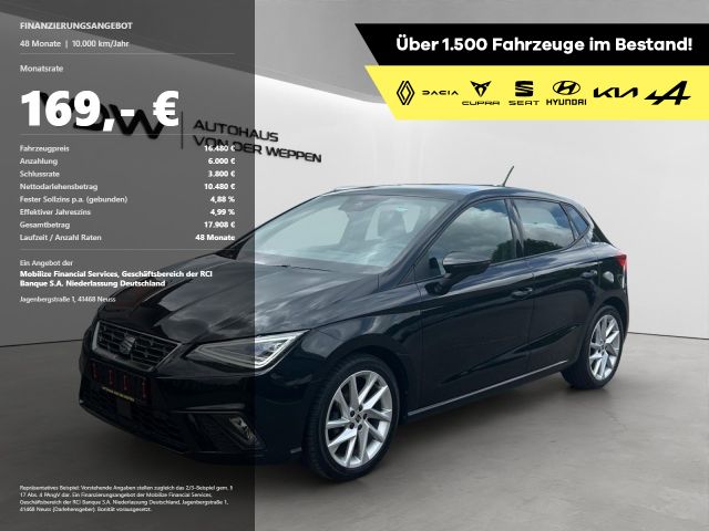 SEAT Ibiza FR 1.0 TSI,SHZ,Voll LED,ACC Klima Navi