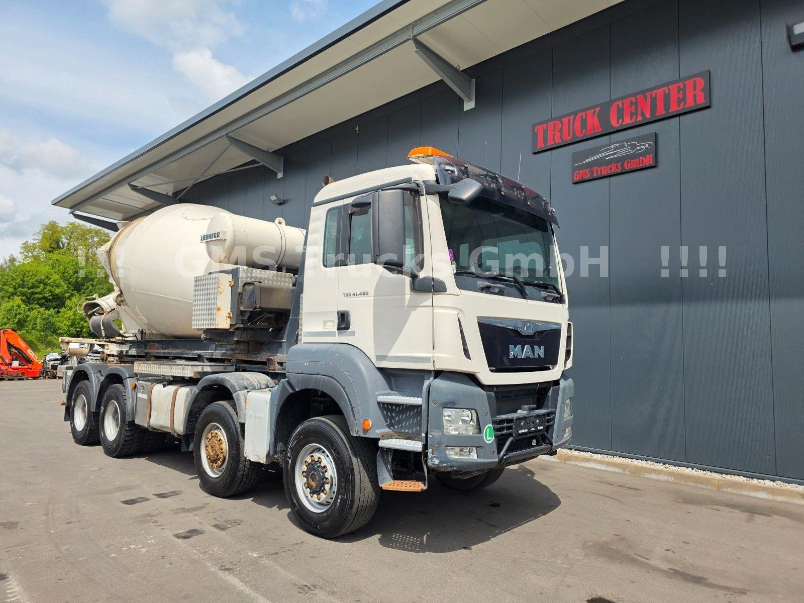 MAN TGS 41.480 / 8X6 / Man+Ret / Abroller+Mixer