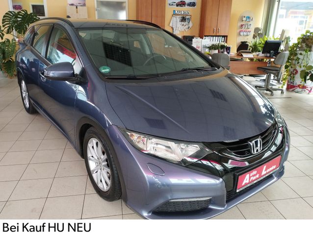 Honda Civic Tourer Comfort-PDC vo.+hi.-SH-Tempo.......