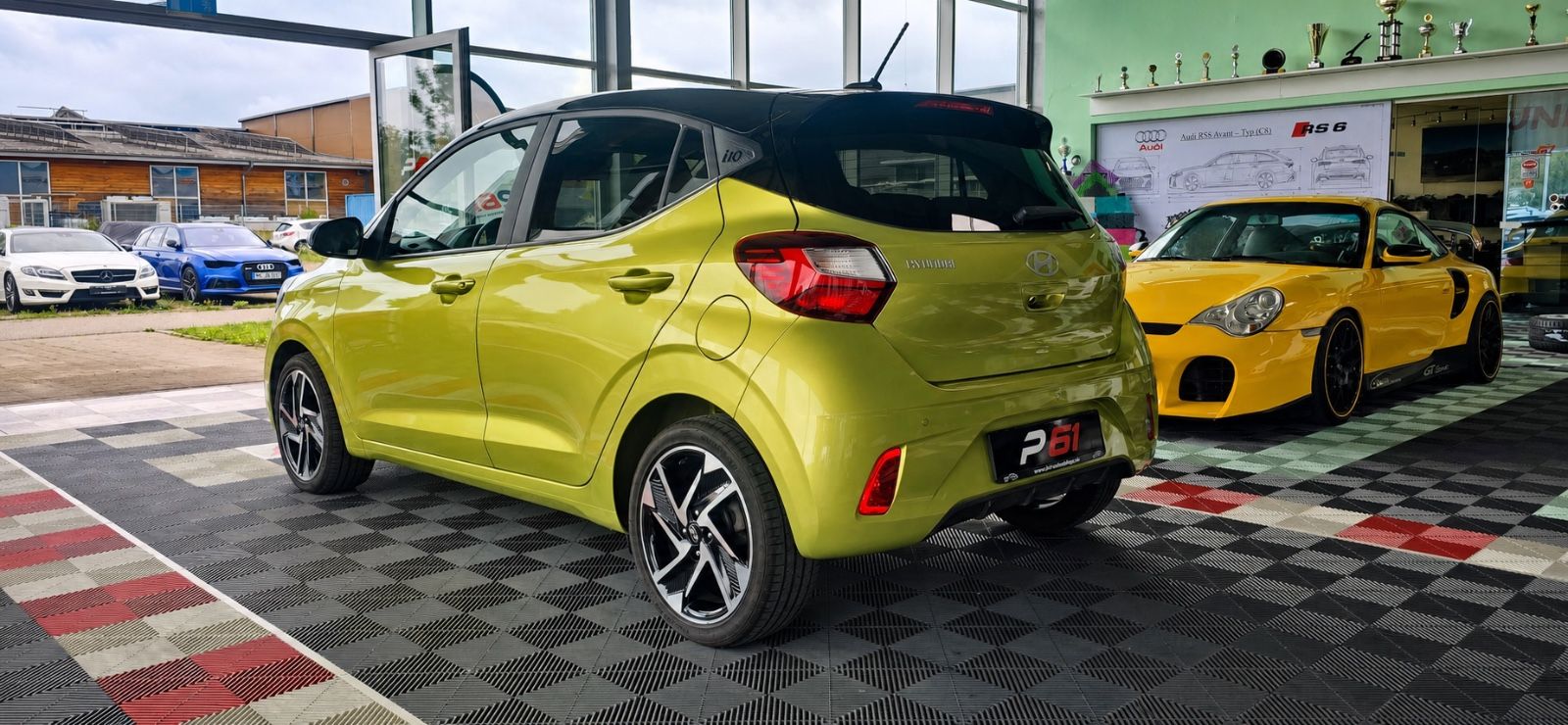 Hyundai i10 Prime/Kamera/Apple Car Play/Navi/Lenkradheiz imagem 2