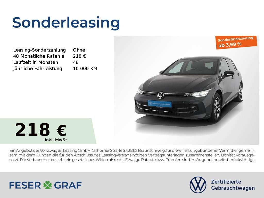 Volkswagen Golf 8 Goal 1.5 TSI Navi AHK LED SiHz ACC 16