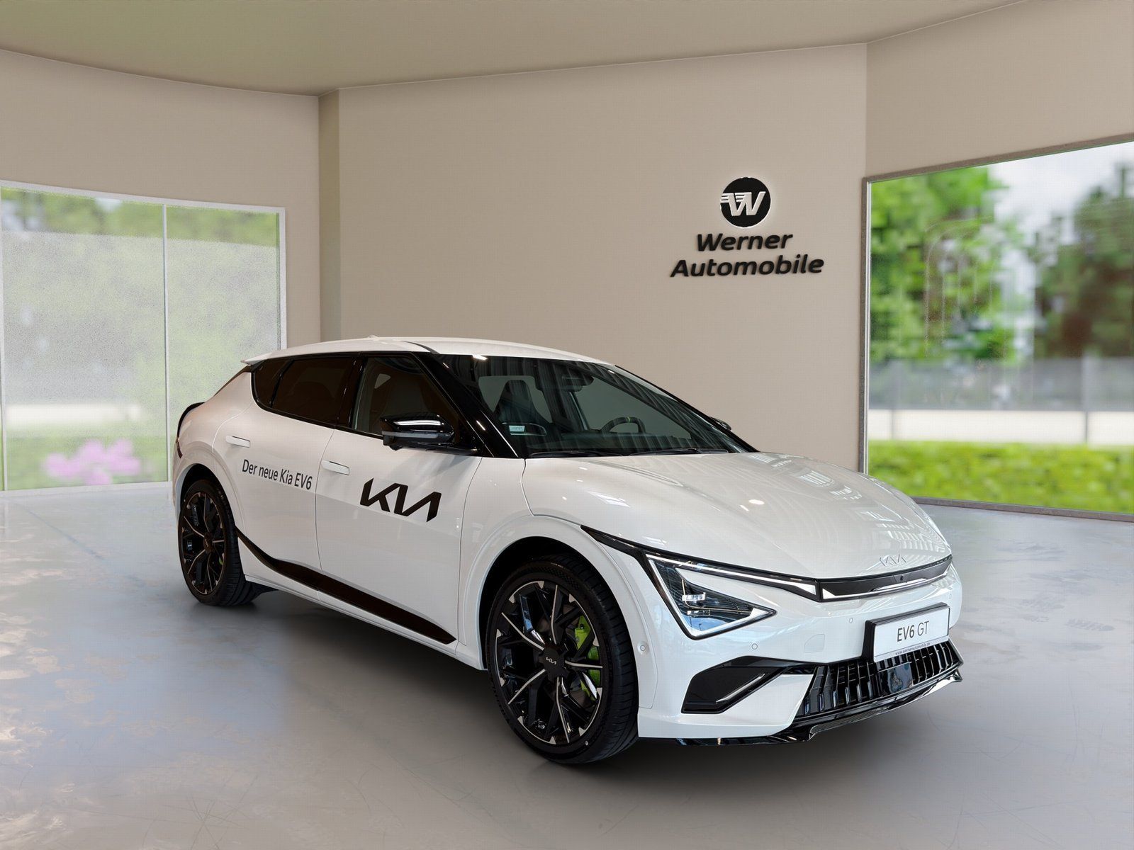 Kia EV6 GT PE 84 AWD Glasdach imagem 3