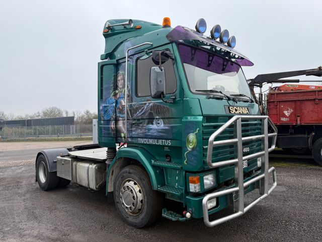 Scania R 143 V8 manual, tractor, top condition