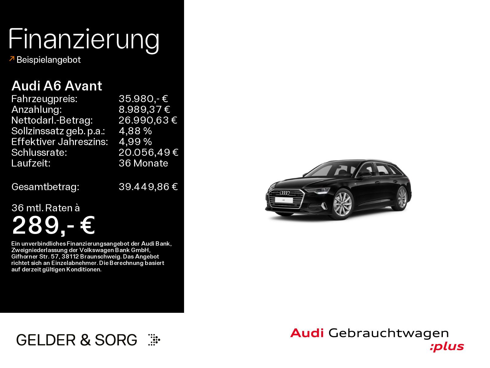 Audi A6 Avant 45 TFSI quattro S line AHK*RFK*Business
