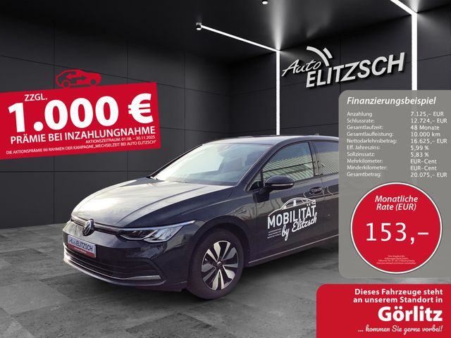 Volkswagen Golf VIII 1.0 TSI Move LED RFK Lane-Assist AppCo