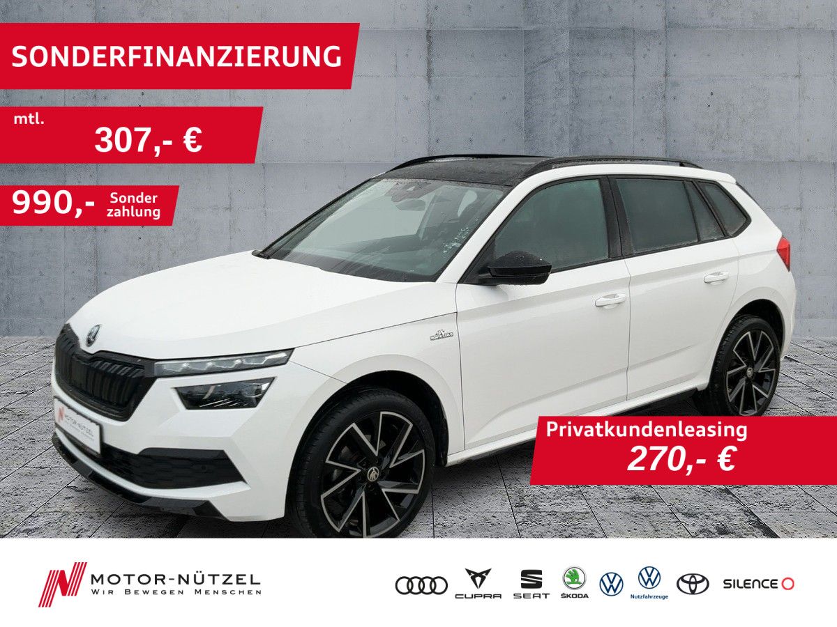 Skoda Kamiq 1.5TSI MONTE CARLO LED+NAV+AHK+PANO+SHZ+VC