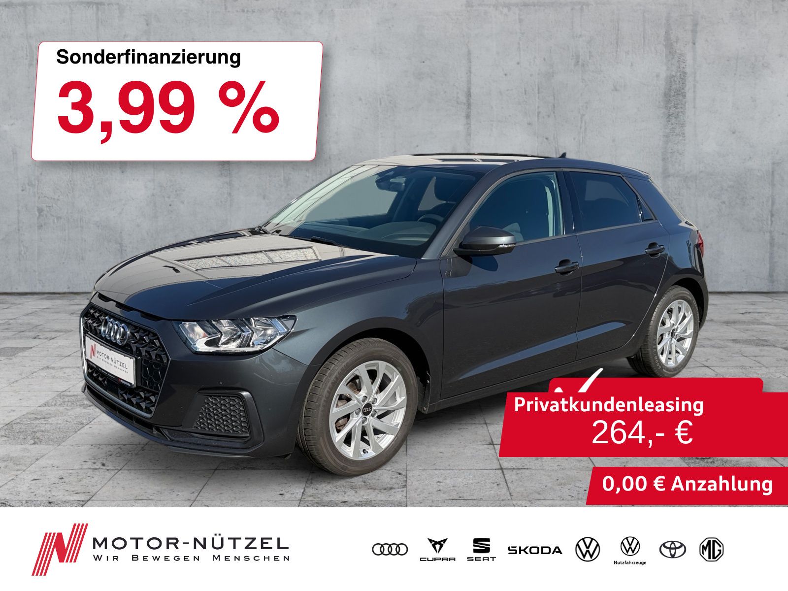Audi A1 Sportback 25 TFSI ADVANCED PDC+SHZ+DAB+LM