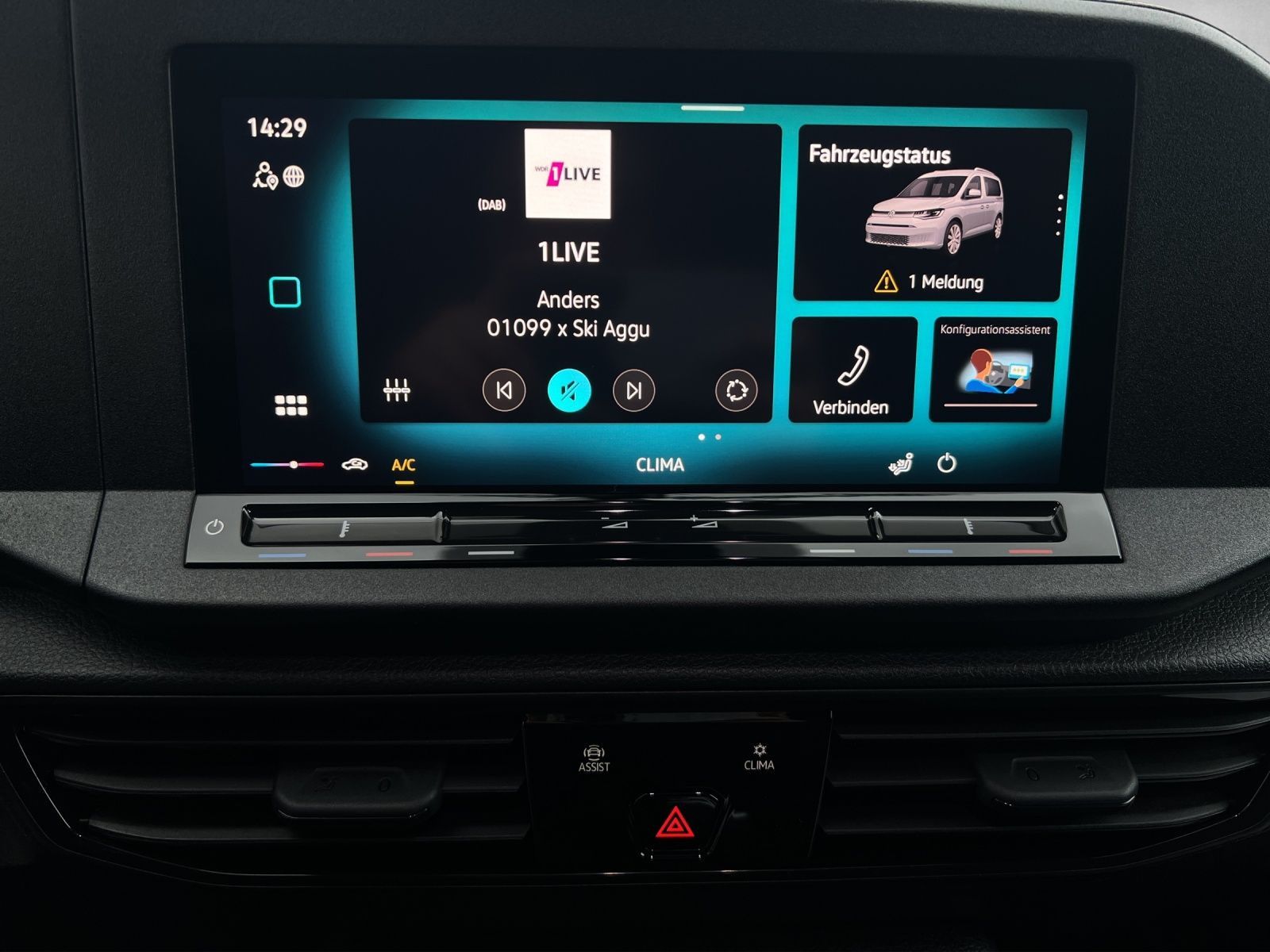 Caddy Cargo Maxi 1,5 l 85 kW TSI EU6 Frontantrie
