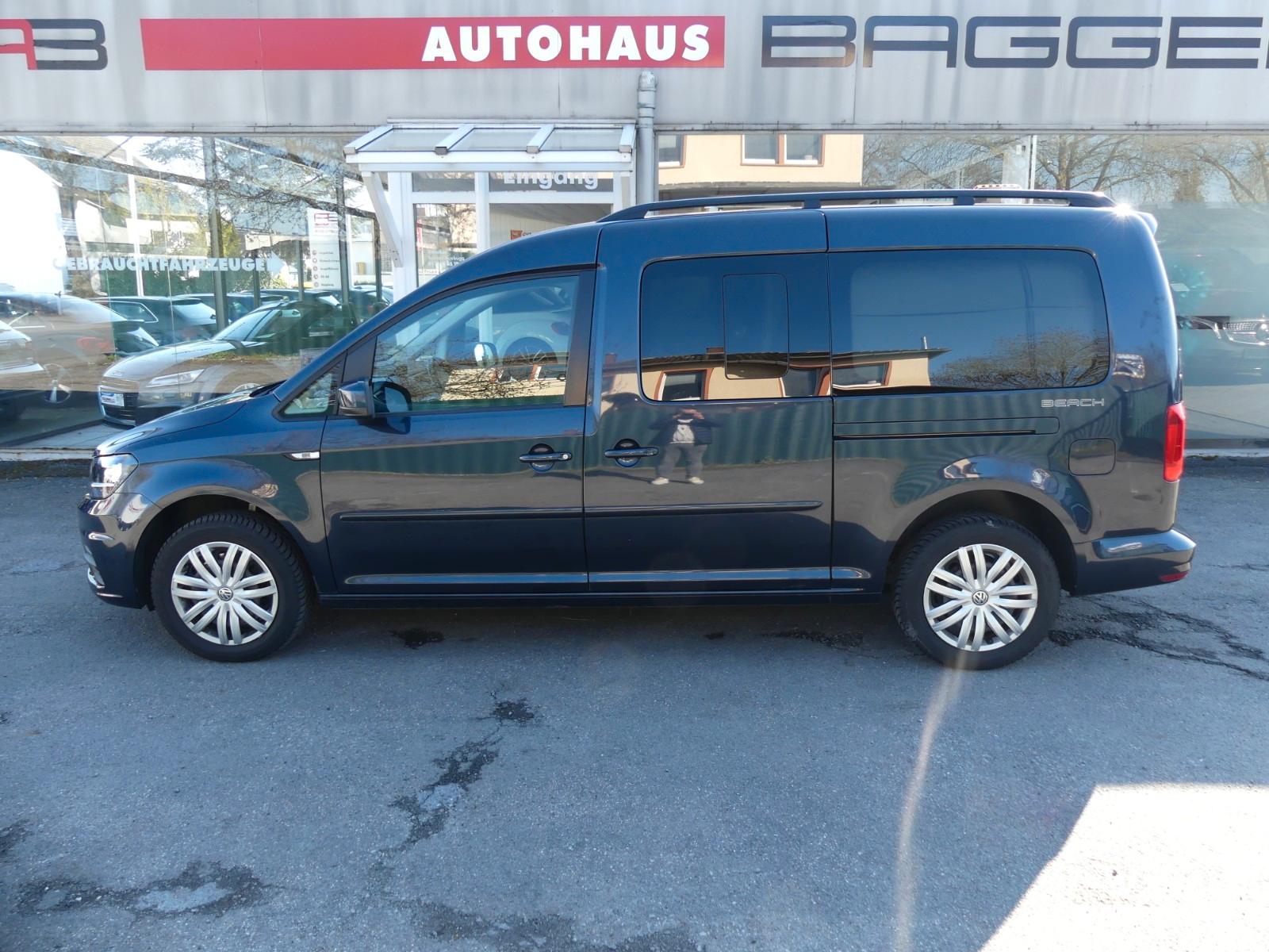 Volkswagen Caddy PKW Maxi Beach BMT DSG Camping-Paket
