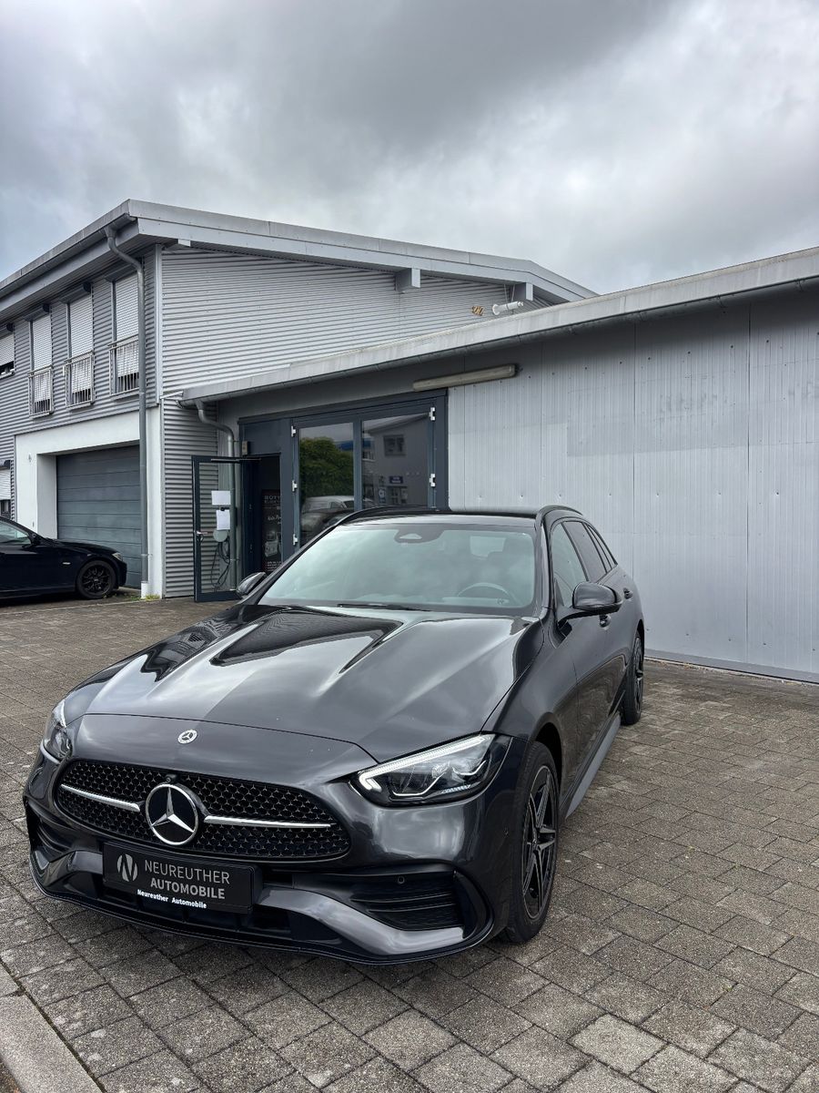 MERCEDES-BENZ C 300 T e AMG-LINE/NAVI/LED HIGH/TEMPO/AHK abn.