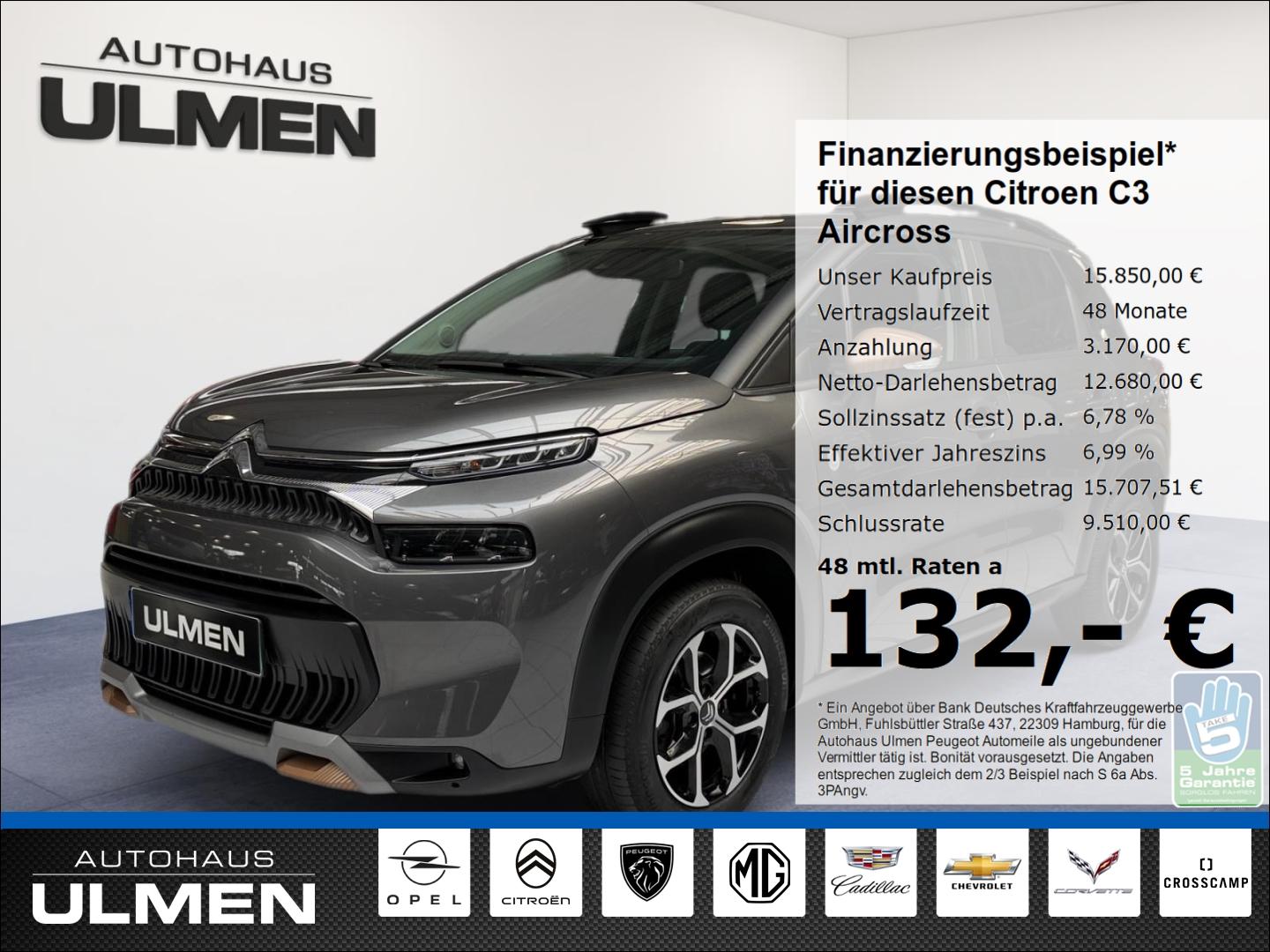 Citroën C3 Aircross C-Series 130 PDC Klima Android Auto 