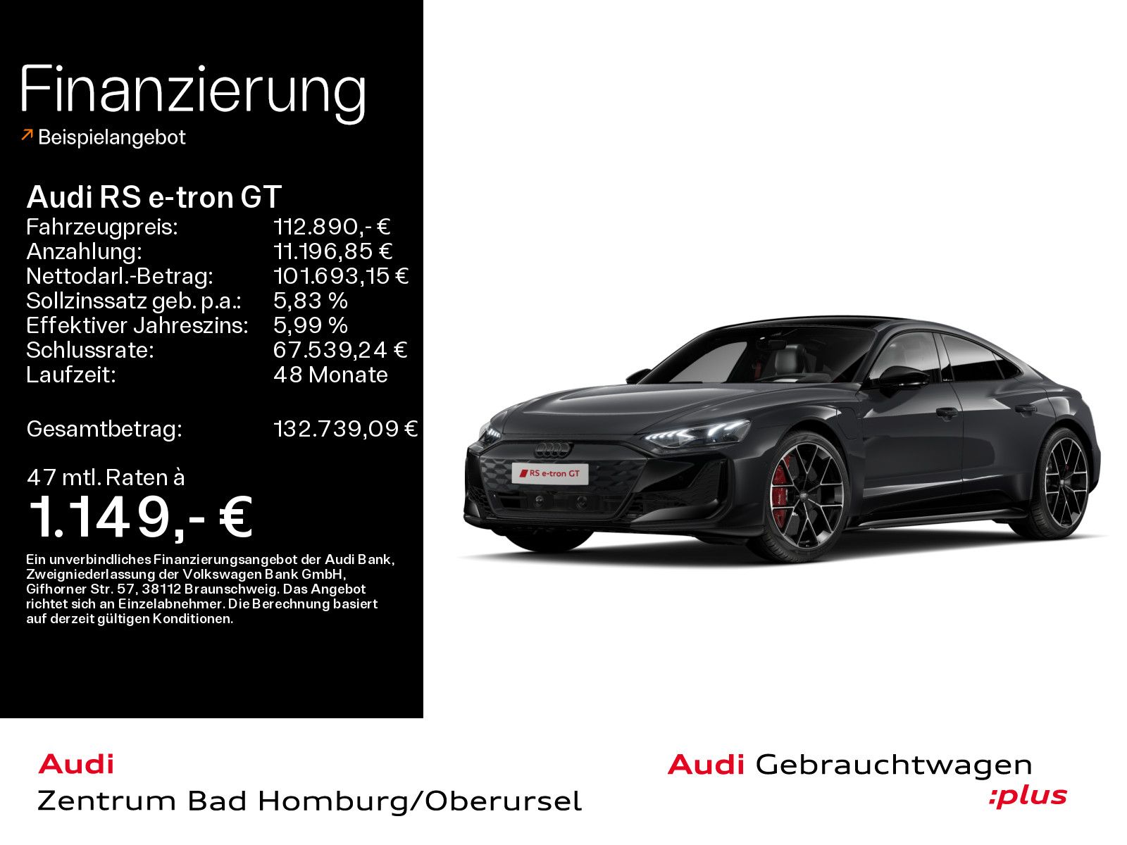 Audi RS e-tron GT performance quattro 620kW HUP*KERAM