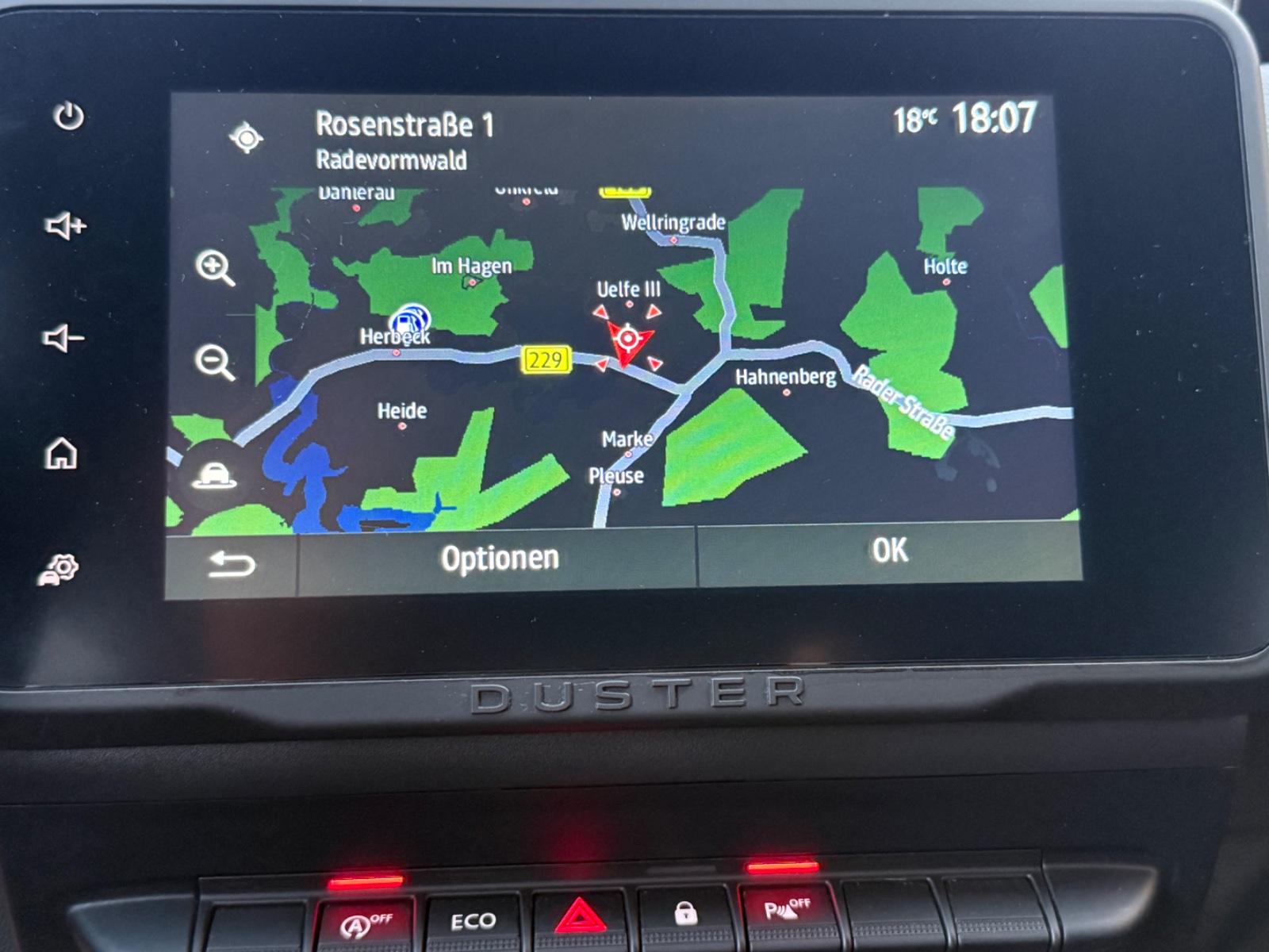 Dacia Duster II Journey  Standheizung Webasto 130 PS