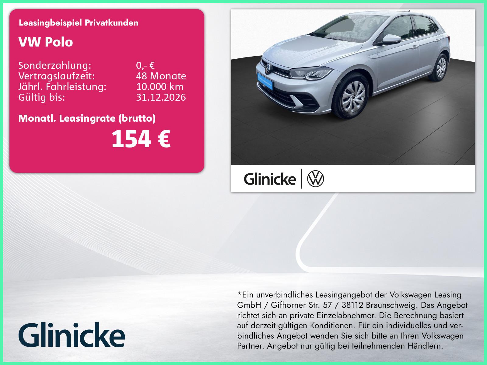Volkswagen Polo1.0 TSI Life Klima Navi LED PDC App-Connect