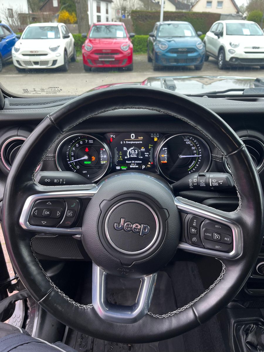 Fahrzeugabbildung Jeep Wrangler / Wrangler Unlimited Plug-In Hybrid Sah