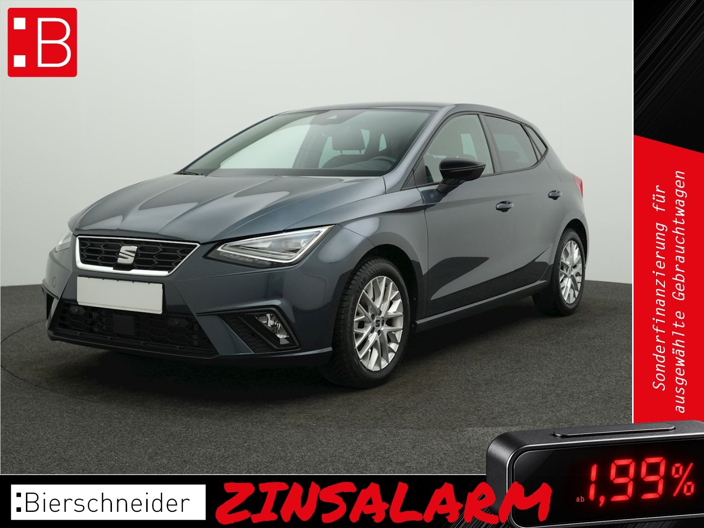 Seat Ibiza 1.5 TSI DSG FR KAMERA SHZ NAVI LED
