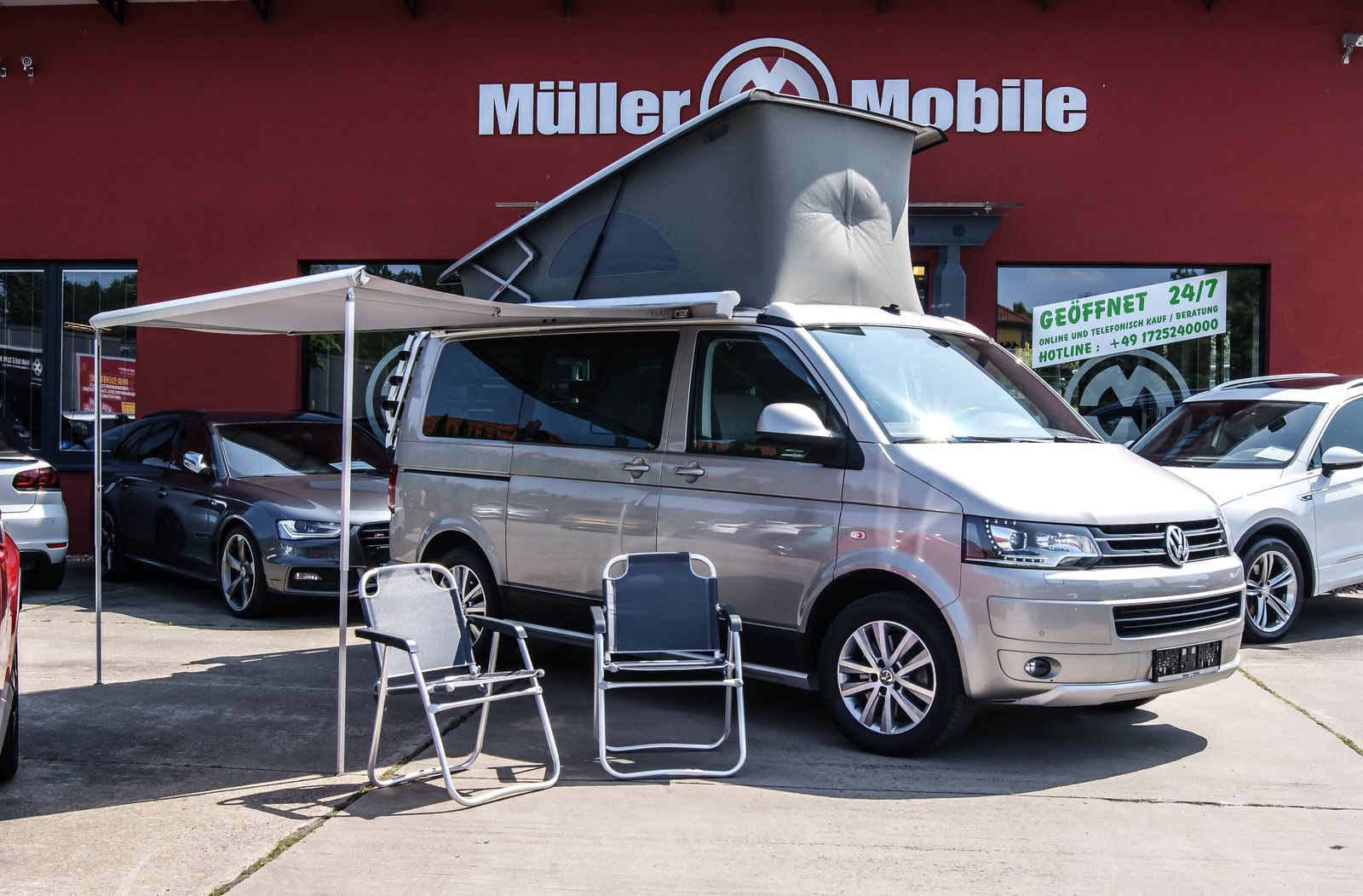 Fahrzeugabbildung Volkswagen T5 California Beach Aufstelldach 4Motion DSG 2HD