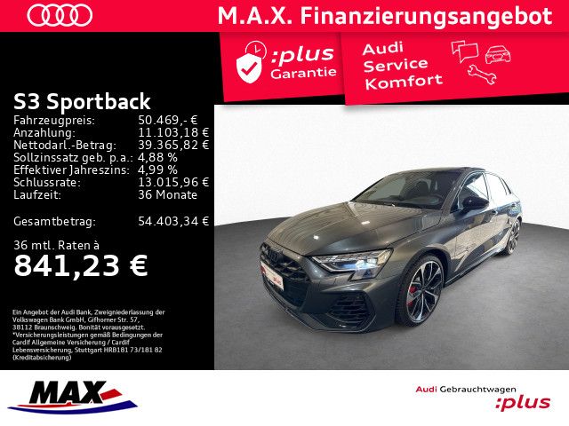 S3 Sportback 2.0 TFSI QUATTRO MATRIX+OPTIK+RAUTE