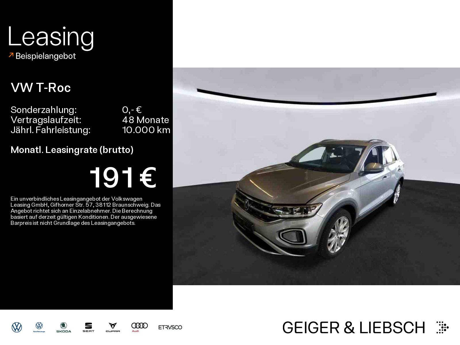 Volkswagen T-Roc 1.5 TSI DSG STYLE*IQ.LIGHT*AHK*KAMERA*PDC*