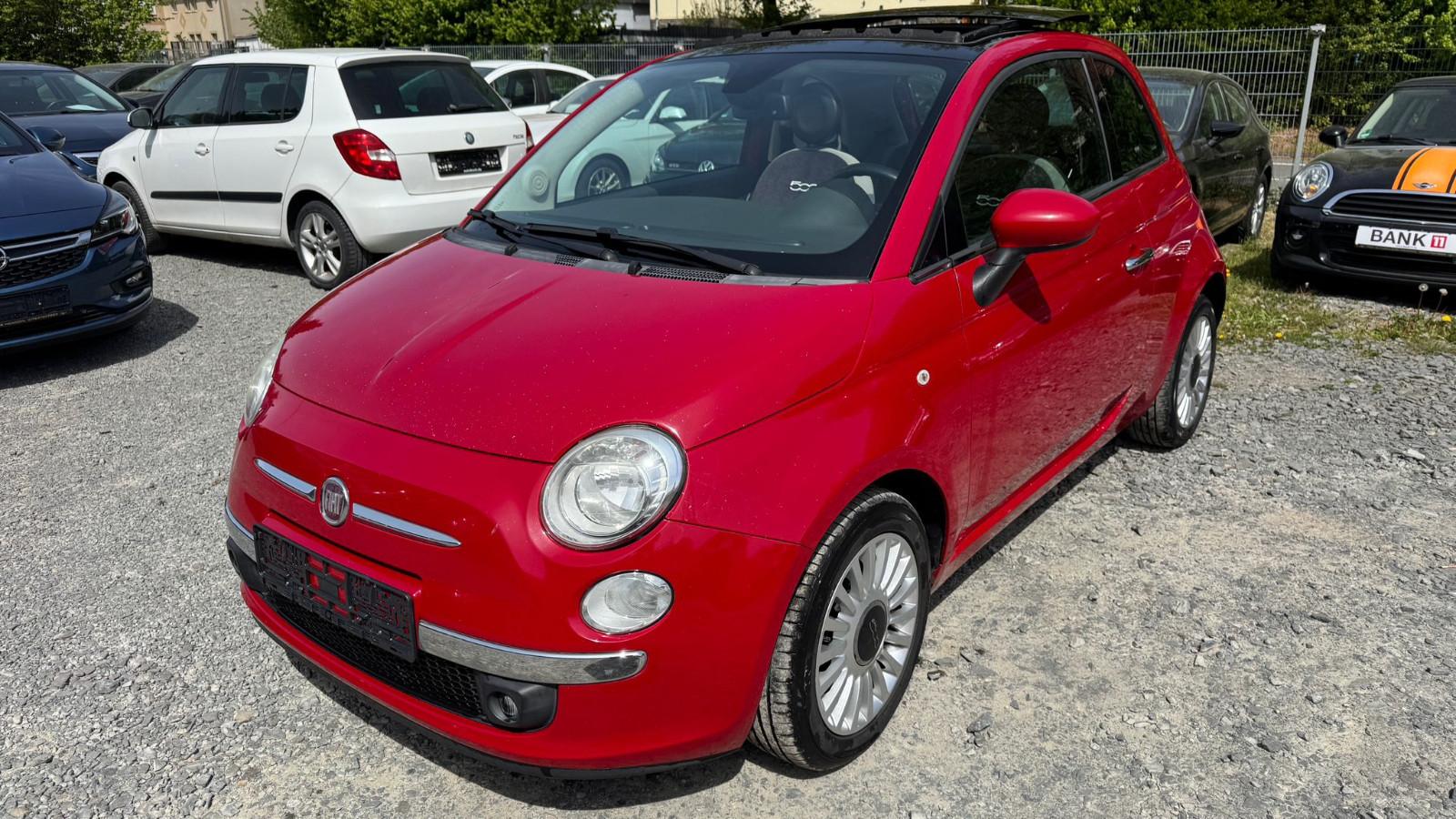 Fiat 500 Lounge*1.Hd*Servo*Klima*Schiebedach*75Ps*