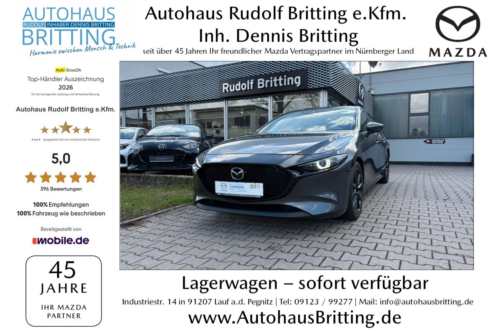 Mazda 3 Lim. Selection 179PS AWD Bose Design-Paket