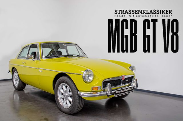 MGB GT V8 Citron Yellow 100% Matching numbers