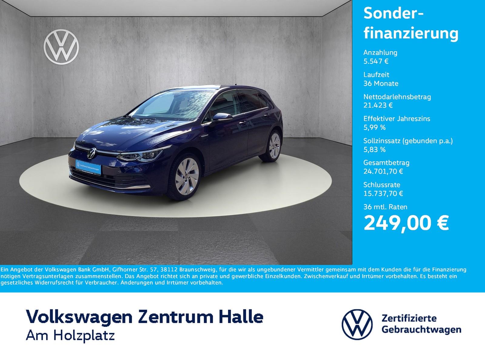 Volkswagen Golf VIII 1.5  eTSI Style DSG