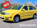 Skoda Fabia 1.4l Combi*TüV+Service+Zahnriemen NEU*AC* - Skoda Fabia: Gelb