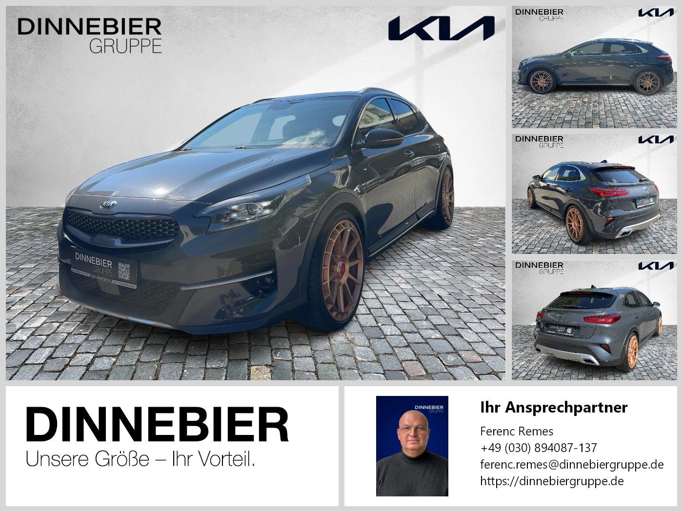 Kia XCEED 1.6D Platinum Edition LED+Kamera+Navi