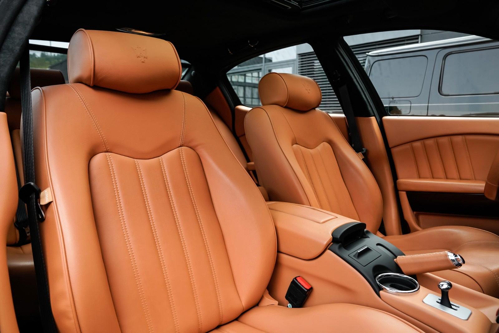 MASERATI QUATTROPORTE 4.2 V8 400ch BVA - CUIR - BOSE - SUSPENSION SKYHOOK - GPS - SIÈGES CHAUFFANTS