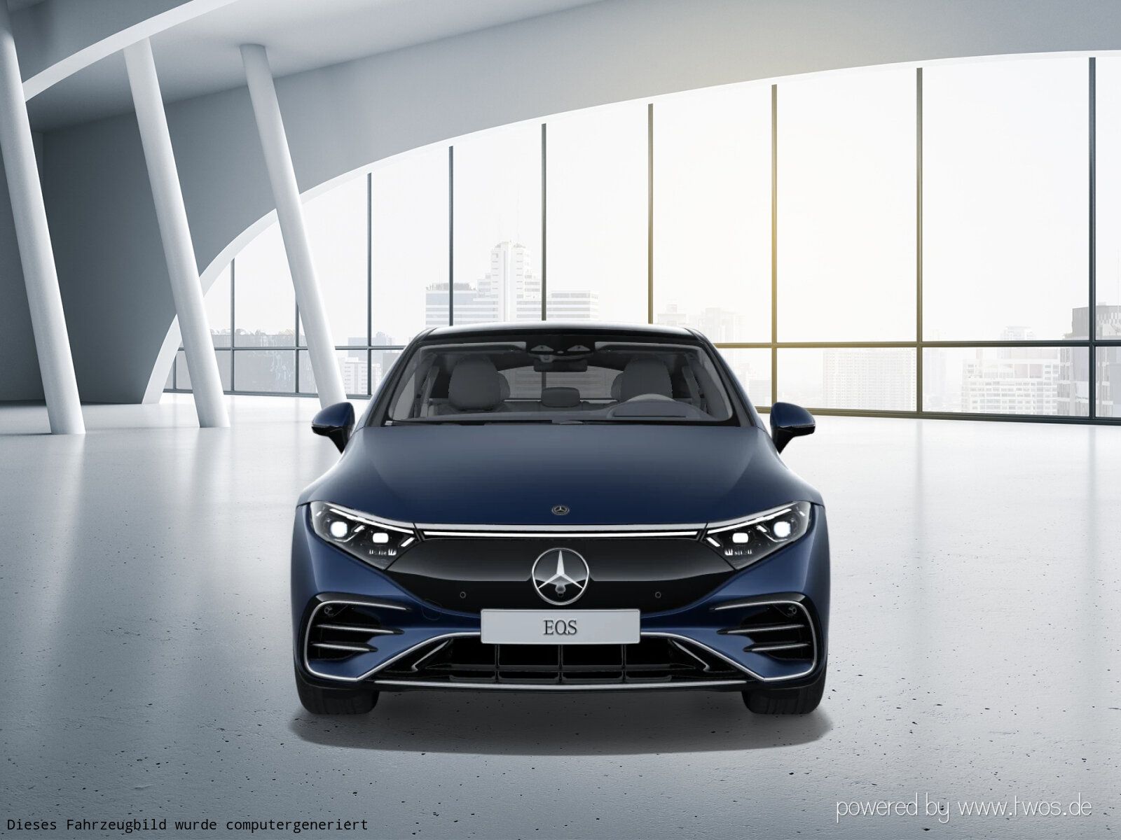 Mercedes-Benz EQS 580 4M AMG Pano HUD Burm3D Hyperscreen 360° imagem 3