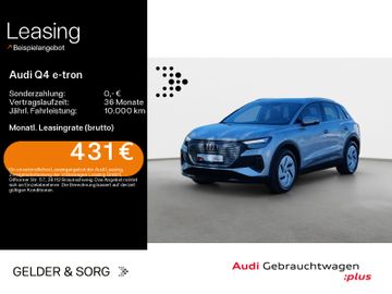 Audi Leasingangebot: Audi Q4 e-tron 45 549km/WLTP*LED*HuD*Wärmepumpe*360°