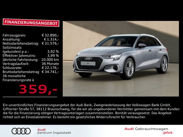 Audi A3 Sportback 35 TFSI NAVI Kamera virtual Advance