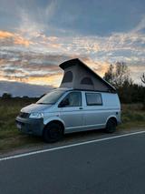 Volkswagen VW T5 Camper mit Aufstelldach / TÜV neu - Volkswagen: Kleinbus, mit Aufstelldach