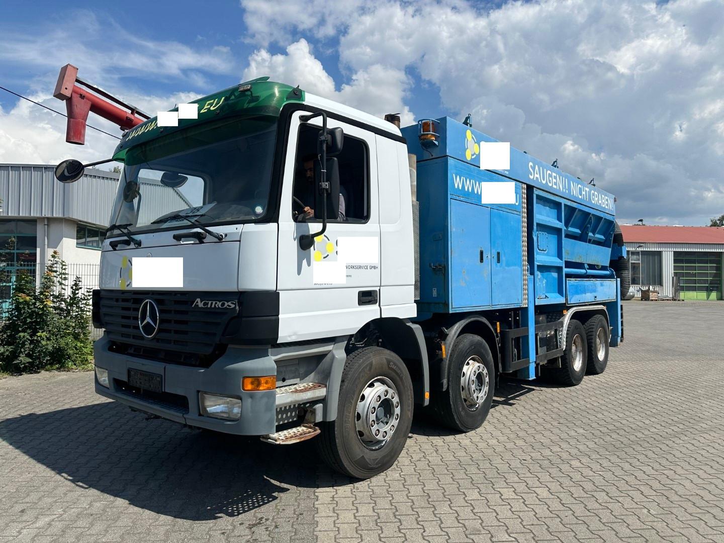 Mercedes-Benz Actros 4140 K 8x4 / RSP 32-7 Saugbagger